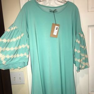 Turquoise dress 👗